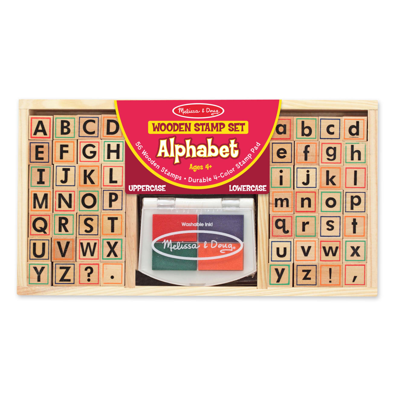 Melissa and doug wooden hot sale letters