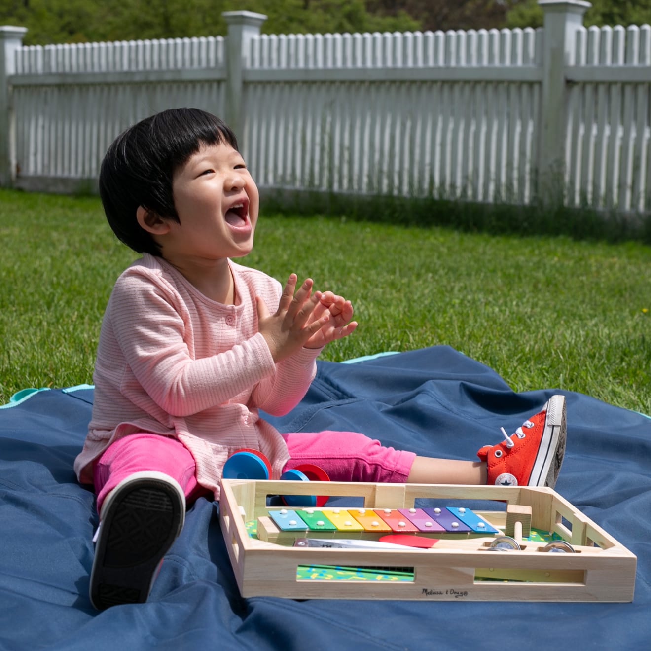 Melissa and cheap doug fence