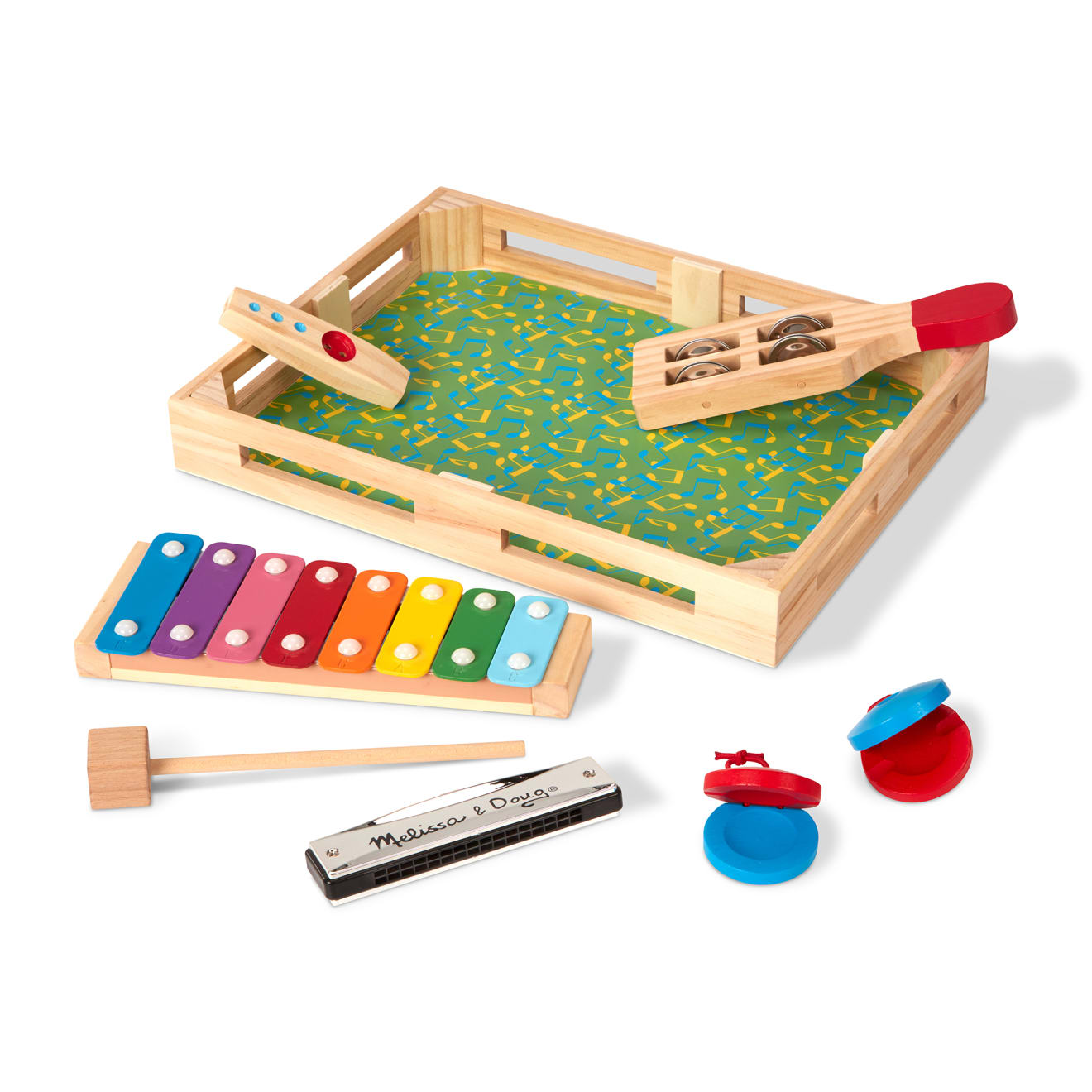 Melissa and doug beginner cheap band set