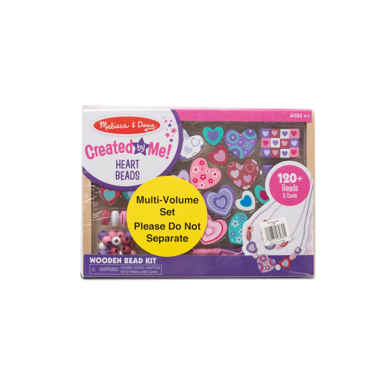 Melissa and doug wooden best sale bead set