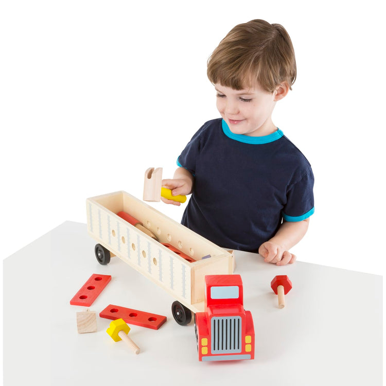  Lucky Doug Building Toys Model Truck Set - 283 Pieces