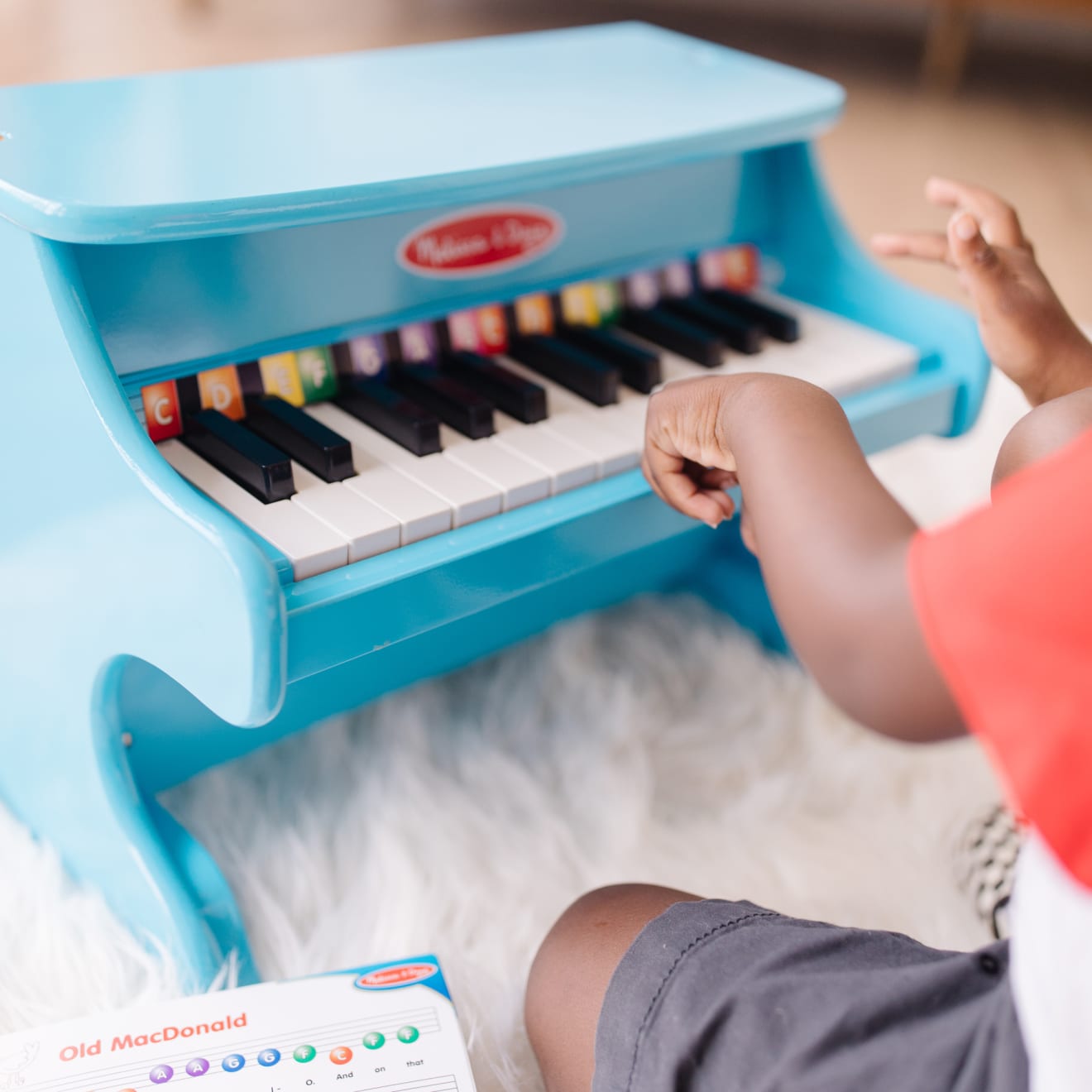 Niebieskie pianino – Melissa i DougNiebieskie pianino – Melissa i Doug  