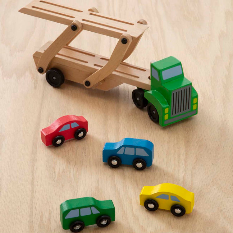 Set of 6/8 Wooden Car Wood Car Toy Crafts for Kids DIY Crafts