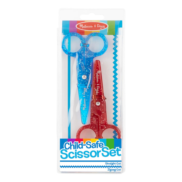 Melissa & Doug Scissor Skills Activity Pad with Child-Safe  Scissors 3-Pack (Safari, Sea Life, Activities – 20 Pages Each) : Toys &  Games