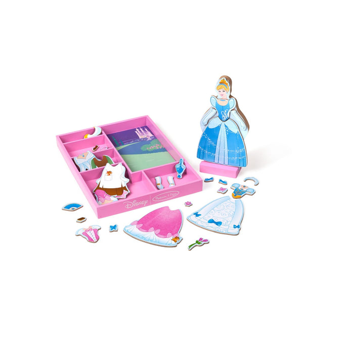 Cinderella Wooden Magnetic Dress-Up