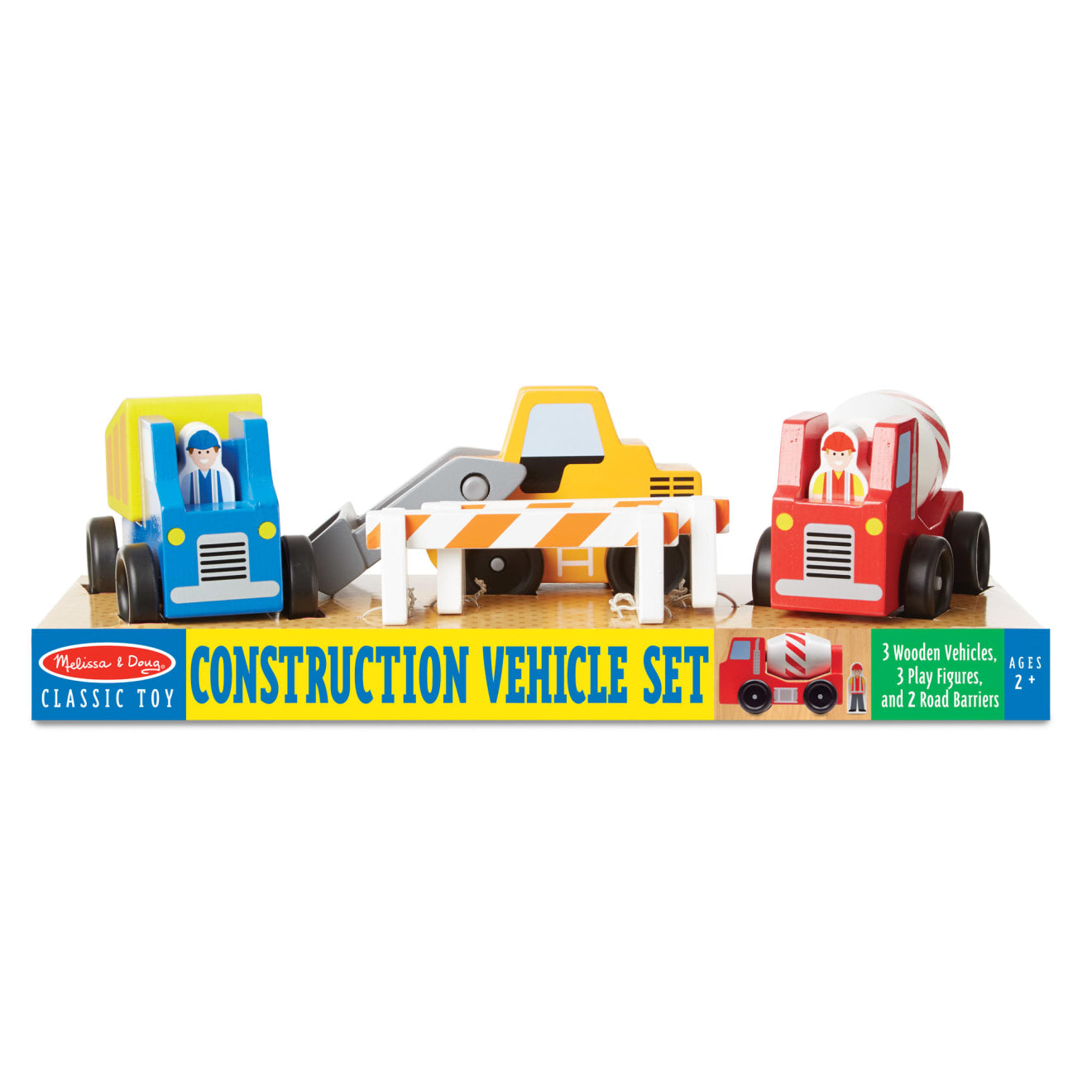 Melissa and doug hot sale wooden construction set