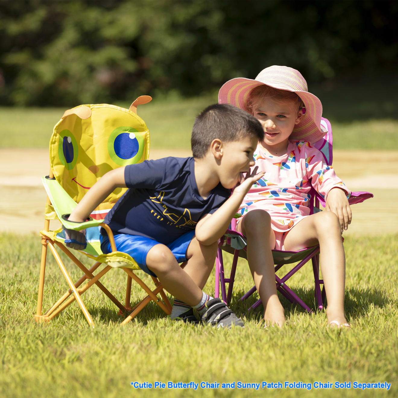 Cutie Pie Butterfly Child Camp Chair Melissa Doug