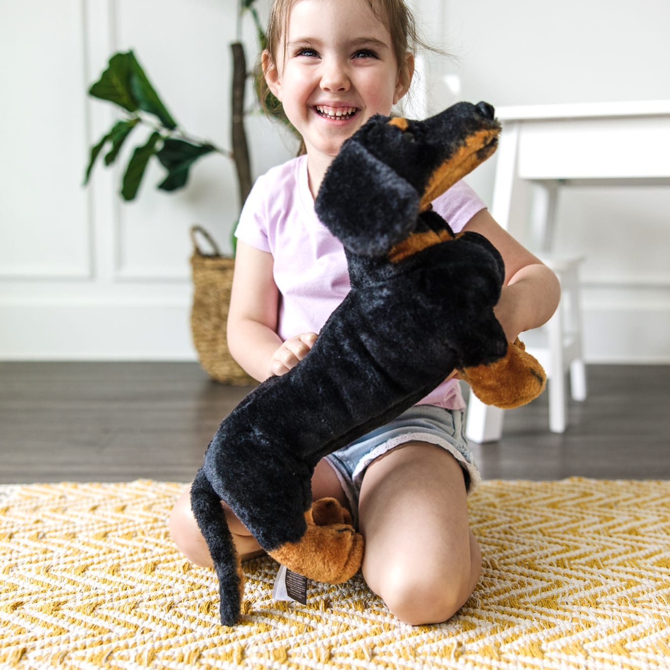 Sausage dog outlet soft toy