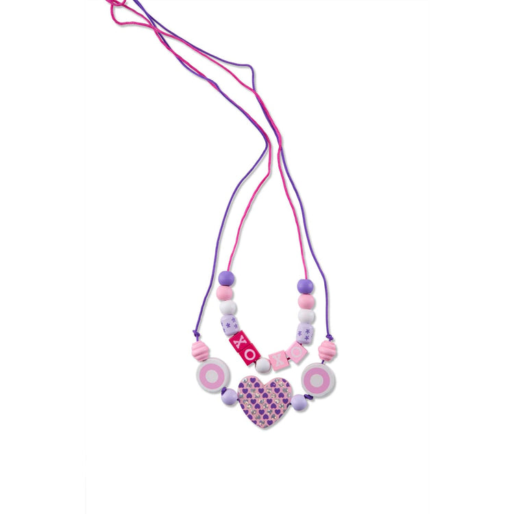 Melissa & Doug “Created By Me!” Flower & Heart Beads - Necklaces Crafts