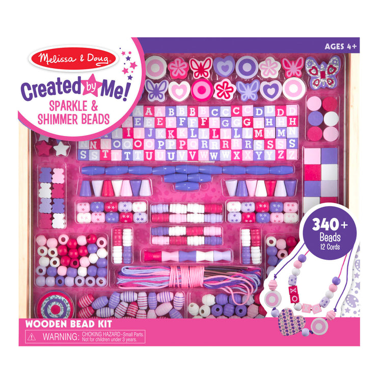 Melissa & Doug Created by Me! Bead Kit, Wooden, Bouquet