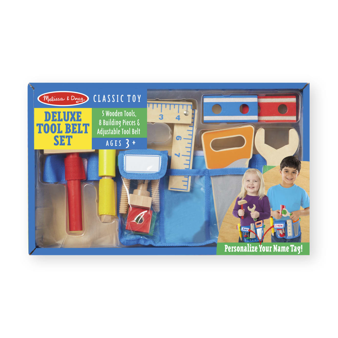 Melissa & doug deluxe store tool belt set