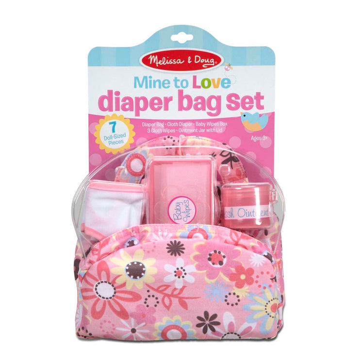 Melissa & Doug Mine to Love Doll Diaper Bag Set
