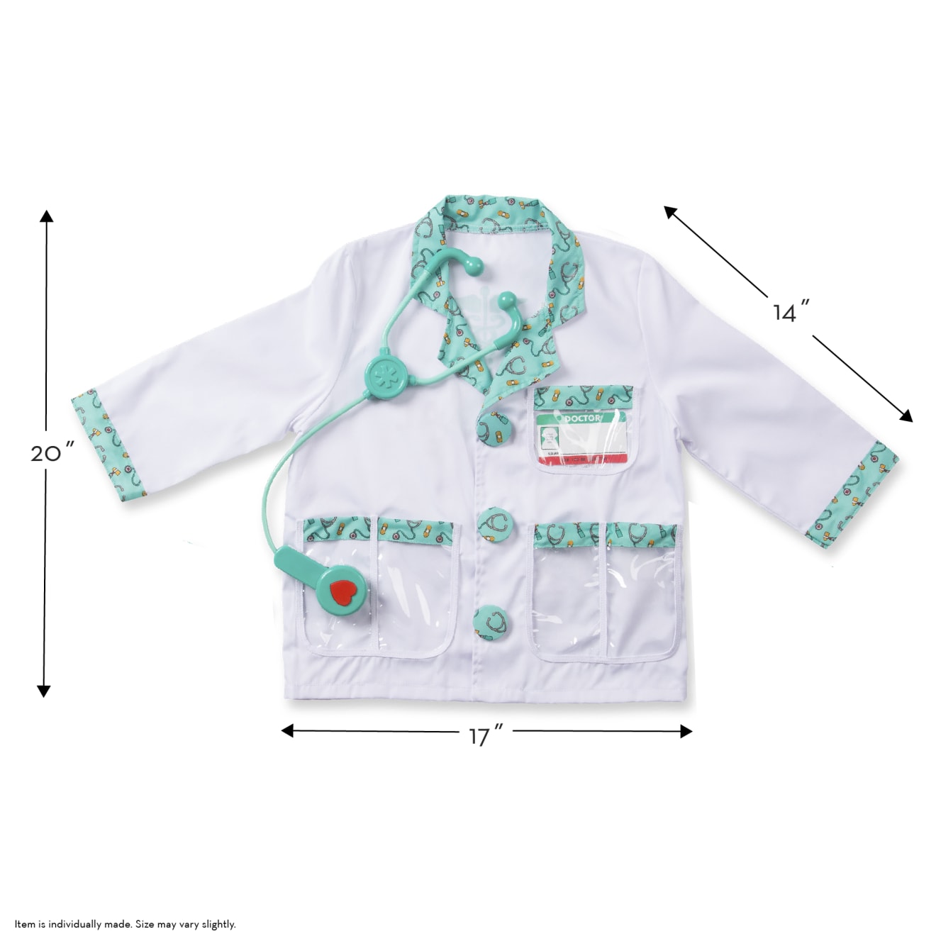 Melissa and doug store doctors outfit