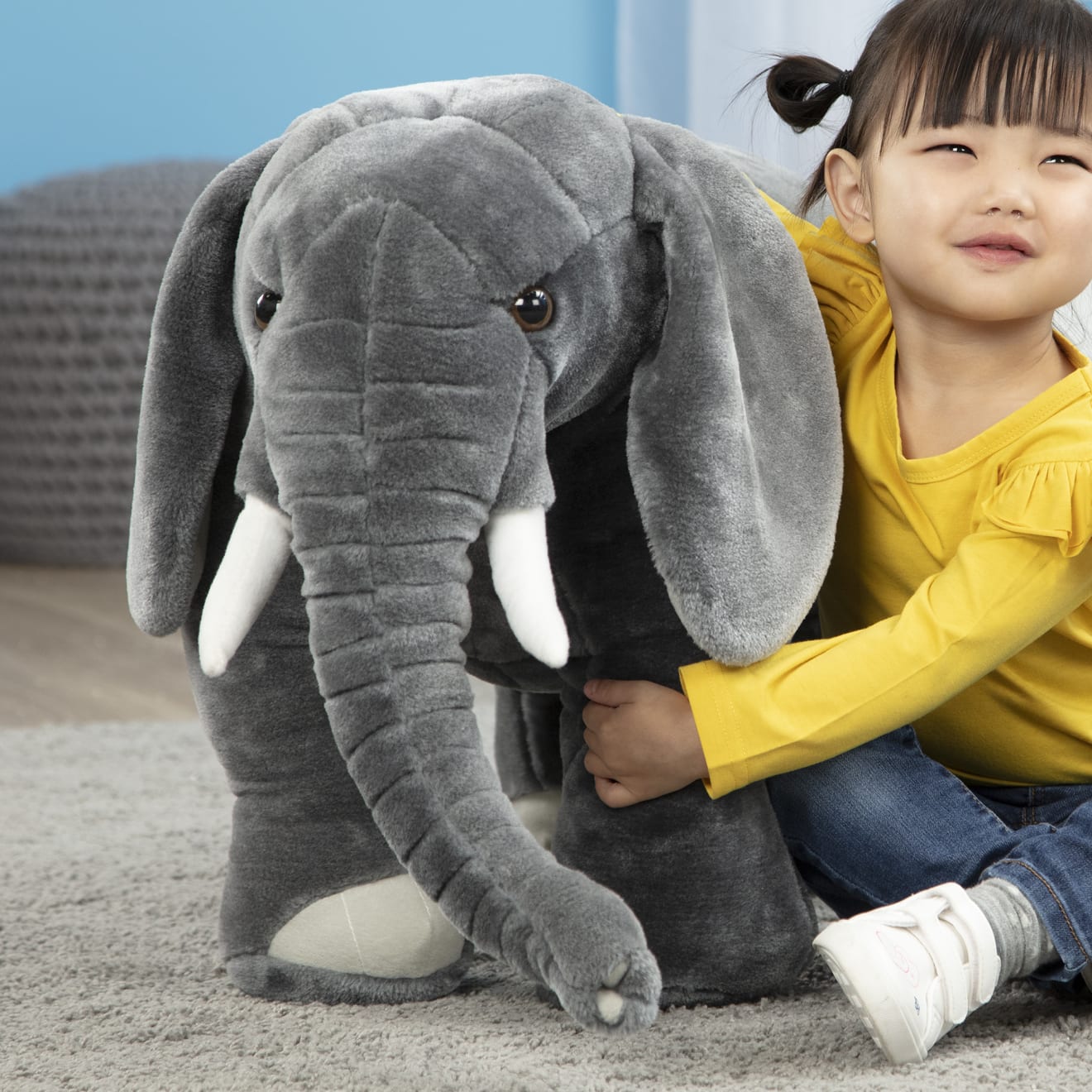 Elephant Giant Stuffed Animal | Melissa & Doug