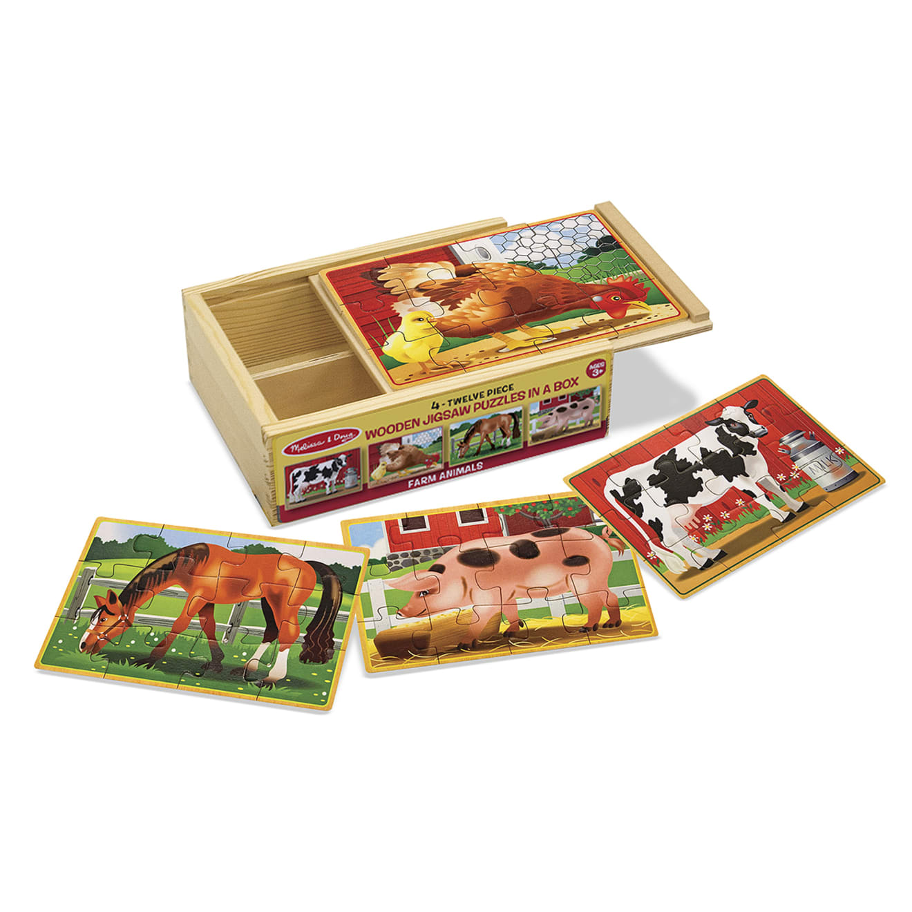 Melissa and doug puzzles in cheap a box