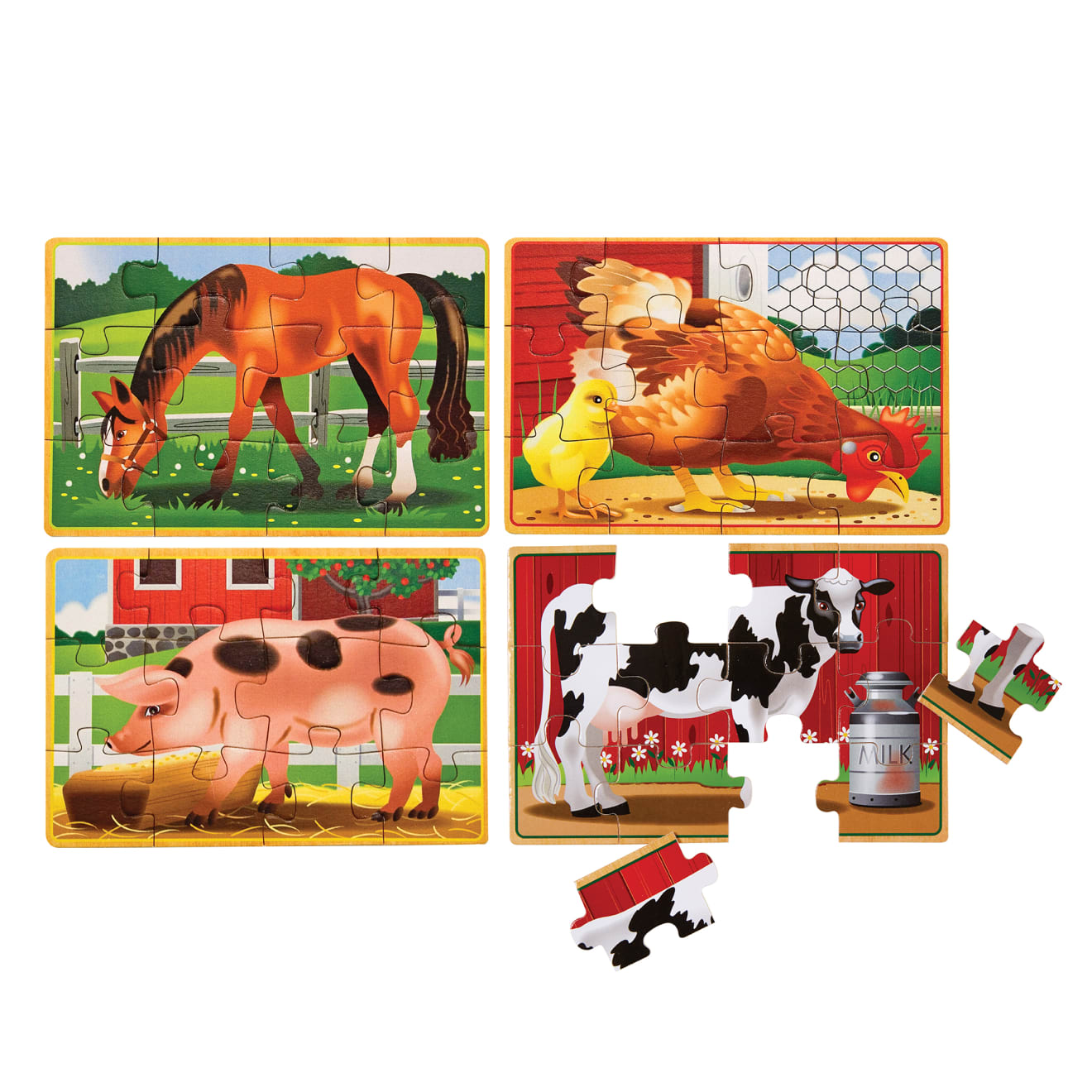 Melissa and doug farm shop animals