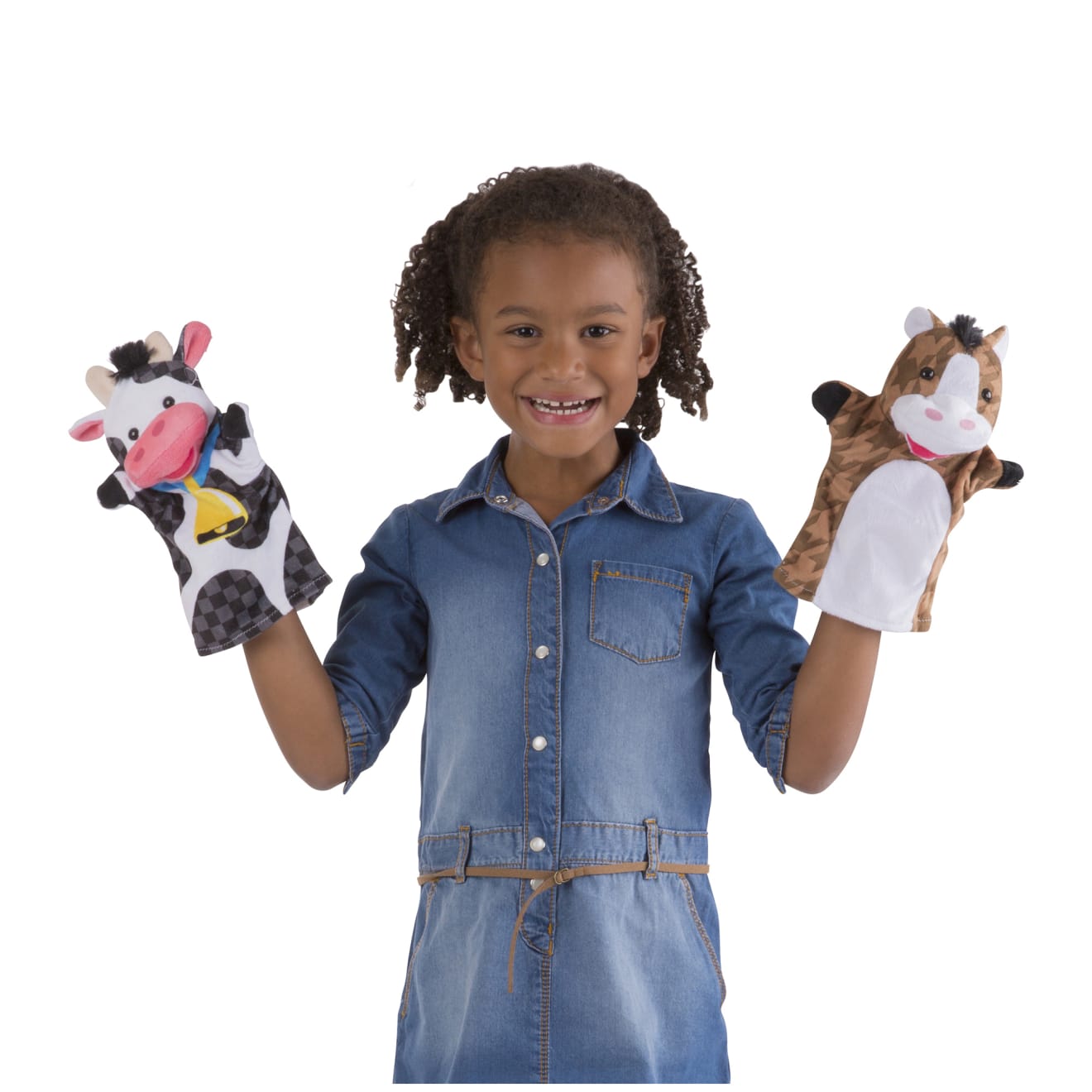 Childrens store hand puppets