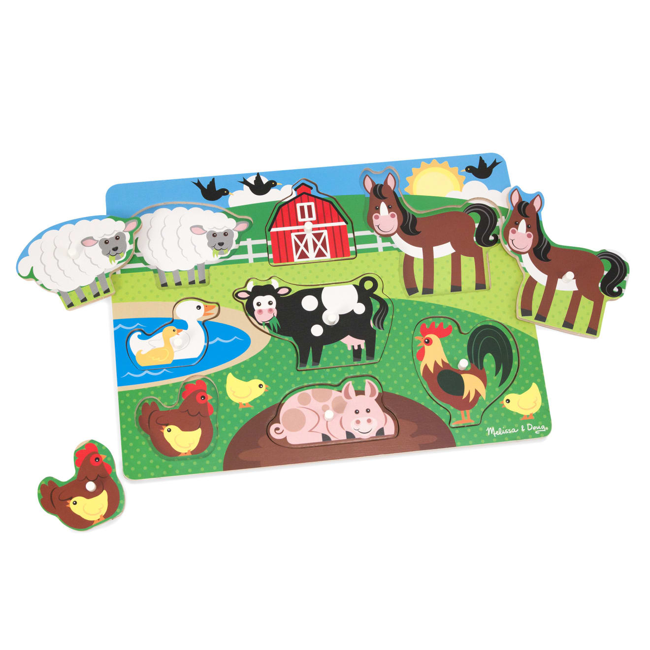 Melissa and doug barn 2024 puzzle