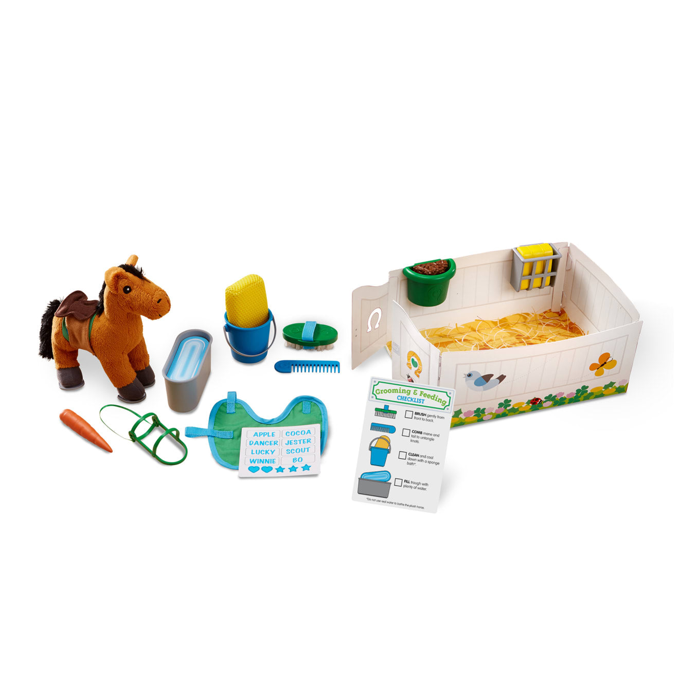 Melissa and store doug horse care