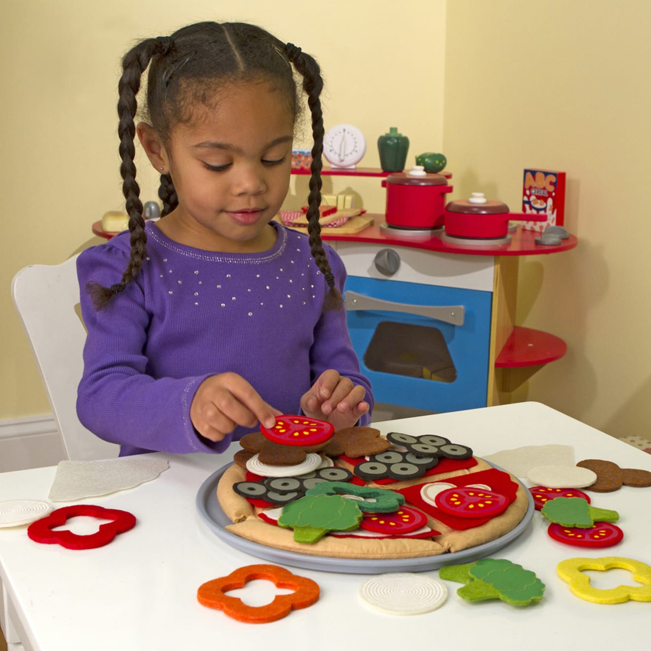 Melissa and doug store felt pizza