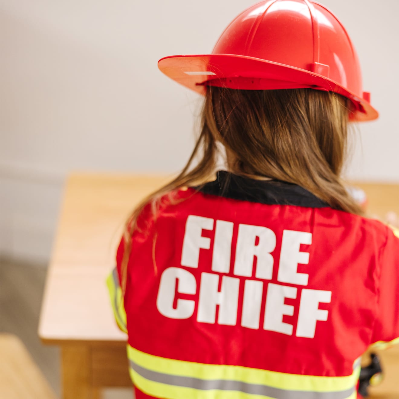 Melissa and cheap doug firefighter costume