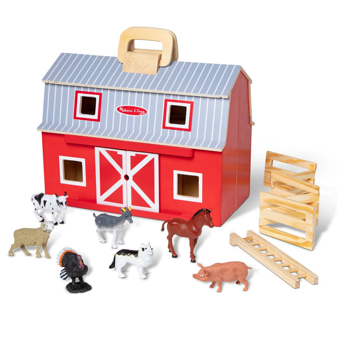 Wooden Fold & Go Barn