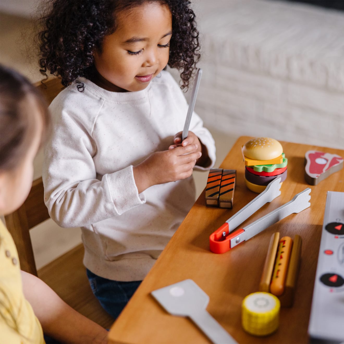 Melissa and doug store grill set