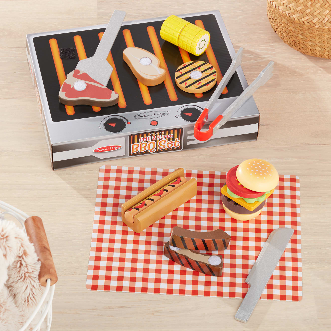 Melissa and doug grill sale