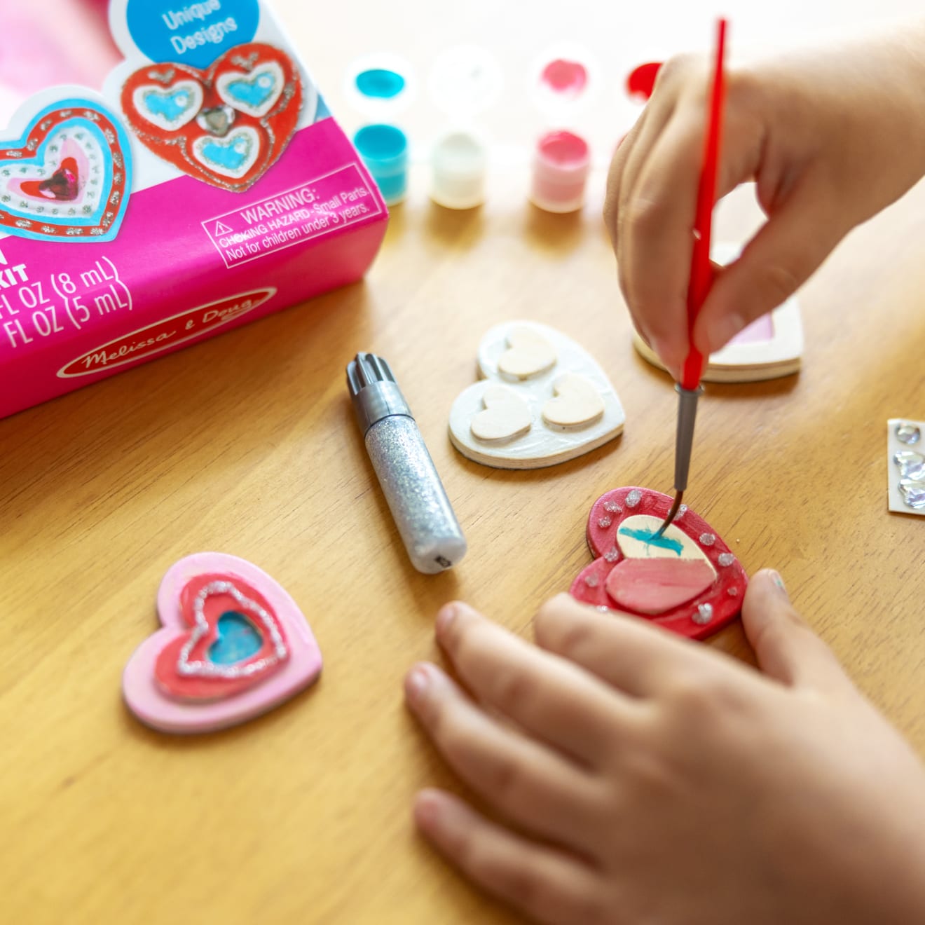 Created by Me Heart Magnets Wooden Craft Kit Melissa and Doug