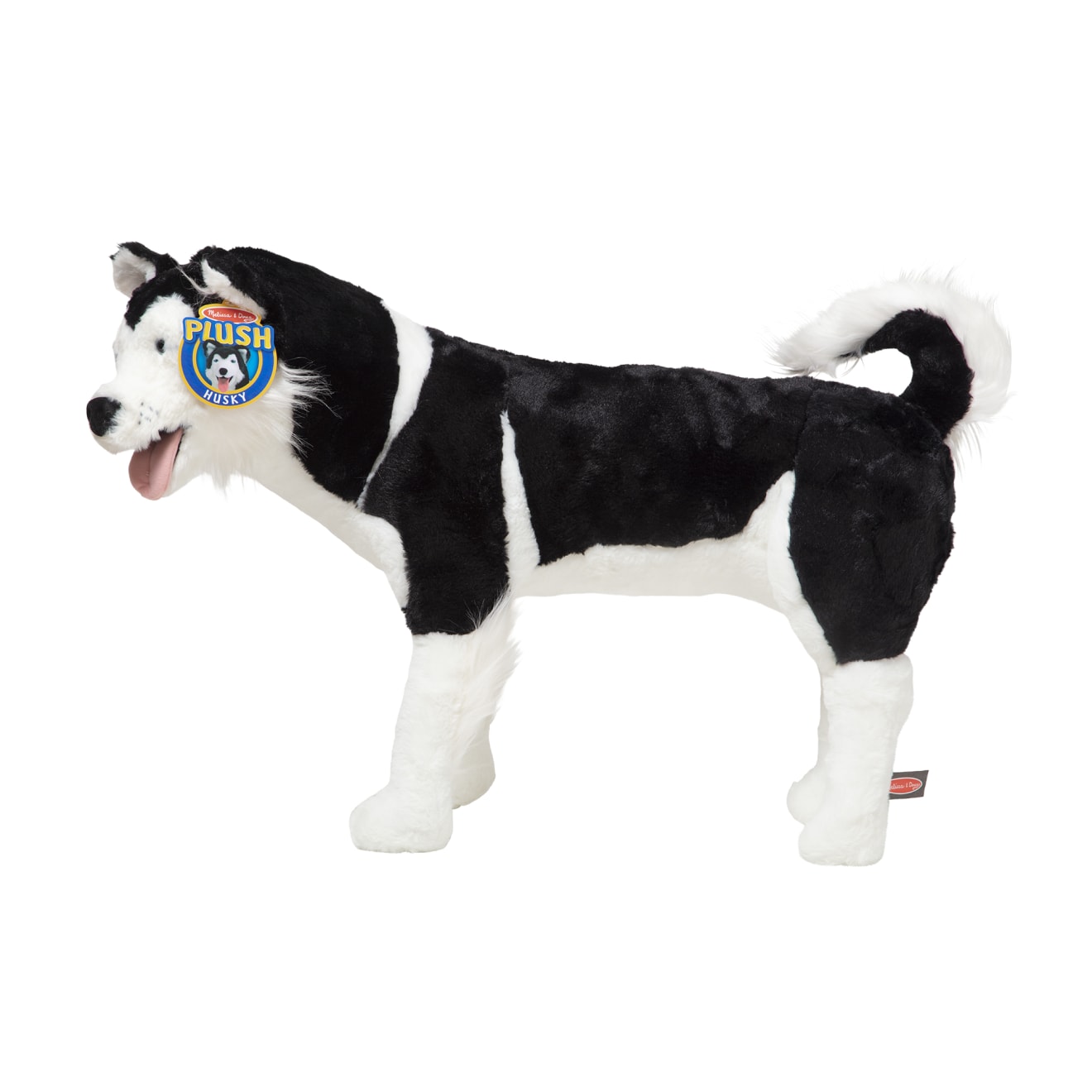 Siberian husky cheap plush toy