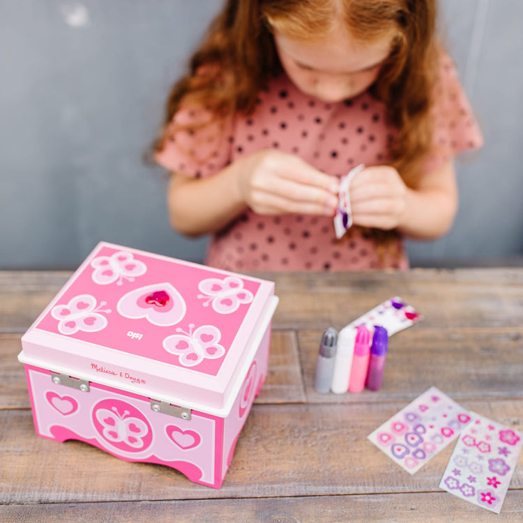 Design Your Cute Jewelry Box for Girls Craft Kit – Cool Arts and