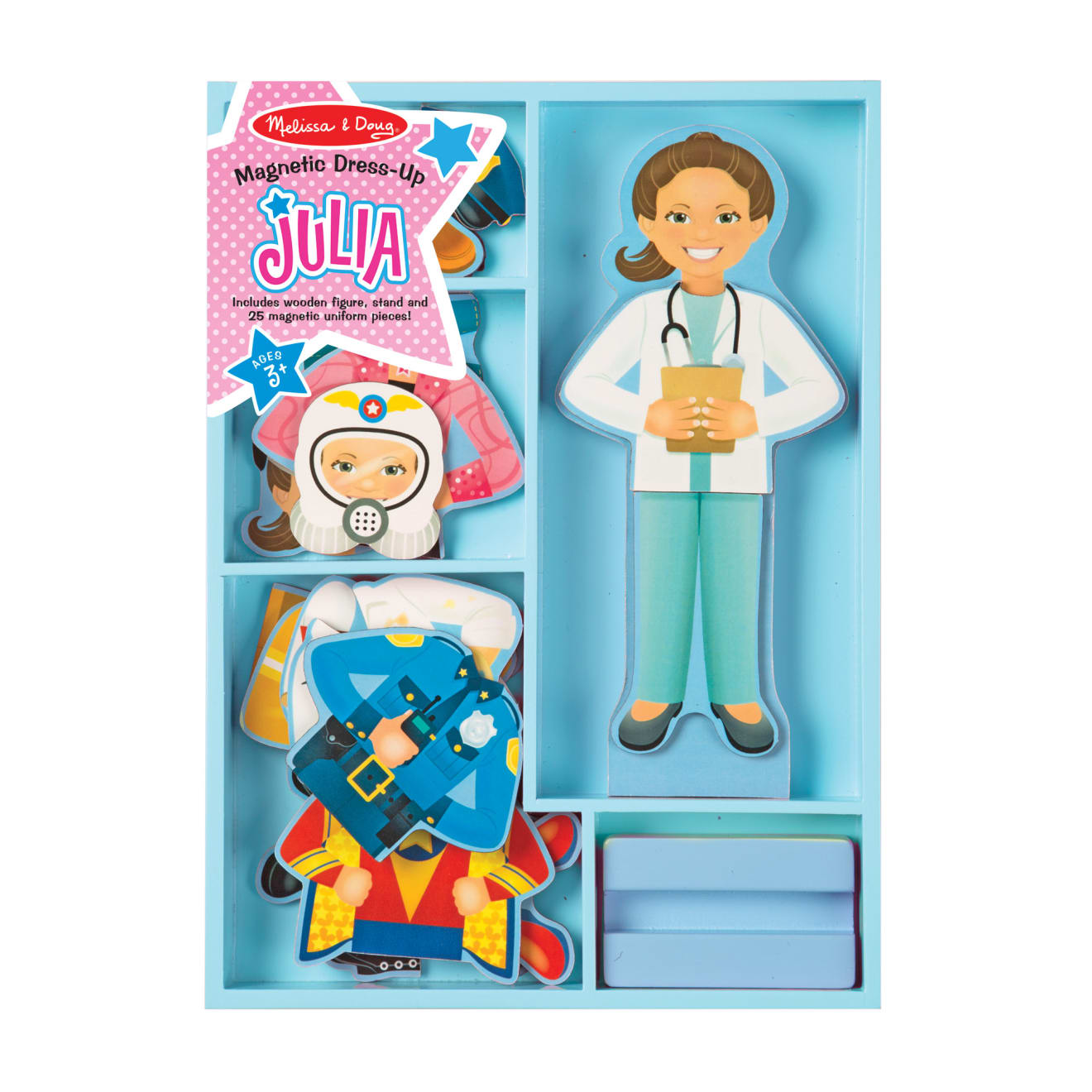 Melissa and doug clearance wooden paper dolls