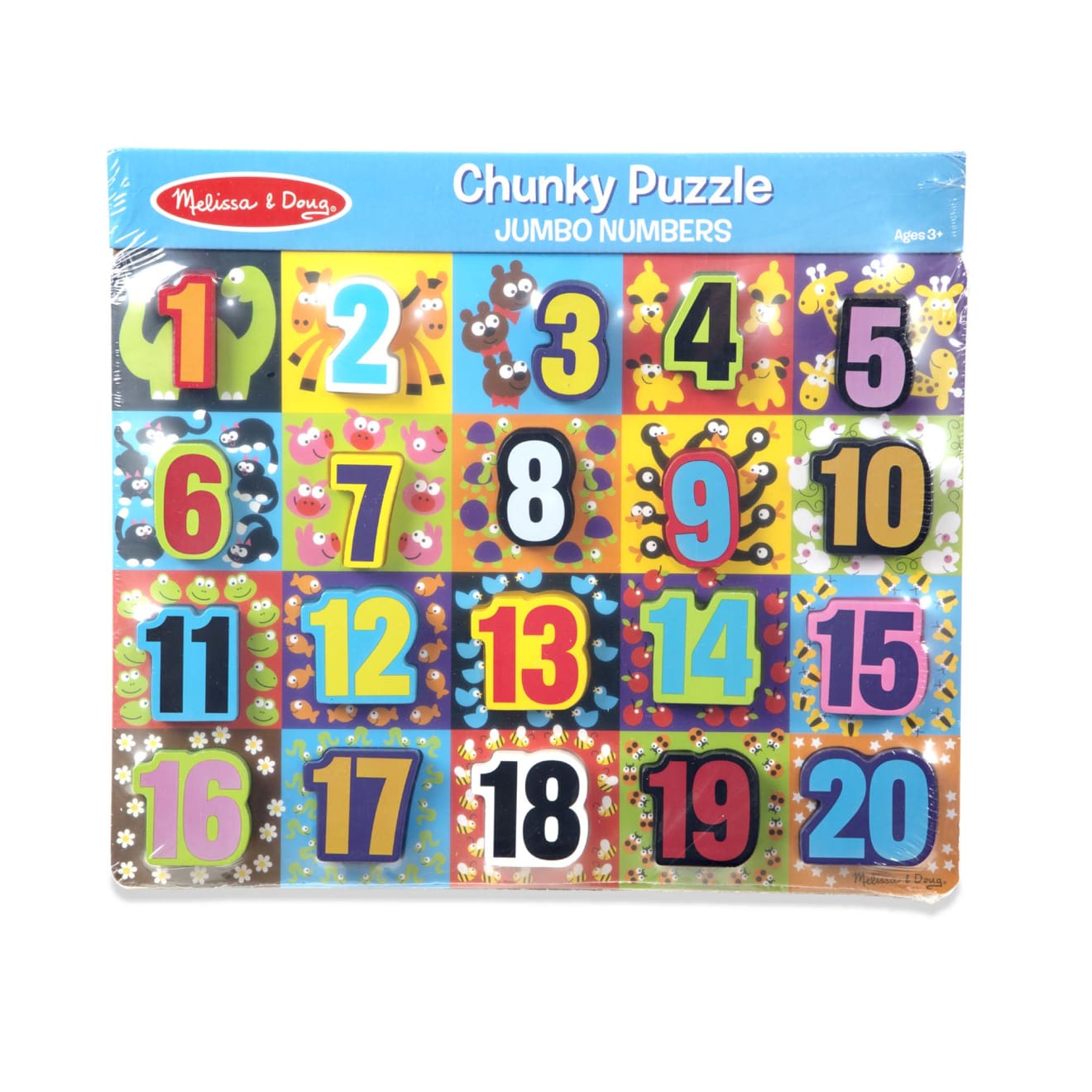 Melissa and best sale doug number puzzle