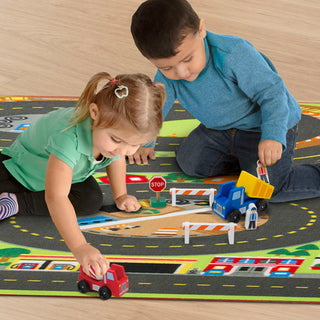 Jumbo Roadway Activity Rug | Melissa & Doug