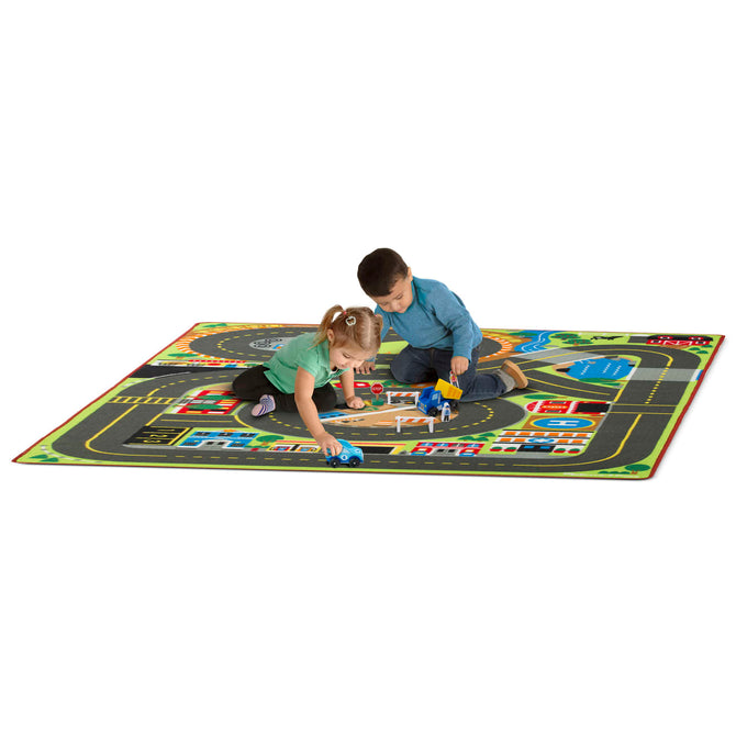 Jumbo Roadway Activity Rug | Melissa & Doug