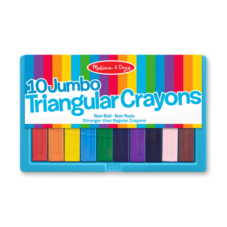 Triangular Crayon Set (24 pc) - Fun Stuff Toys