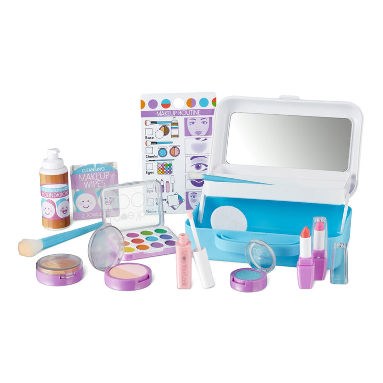 Kids Washable Makeup Girls Toys - Girls Makeup Kit for Kids Make up Set  Real Makeup for Kid Little Girls Toddlers Children Princess Christmas  Birthday