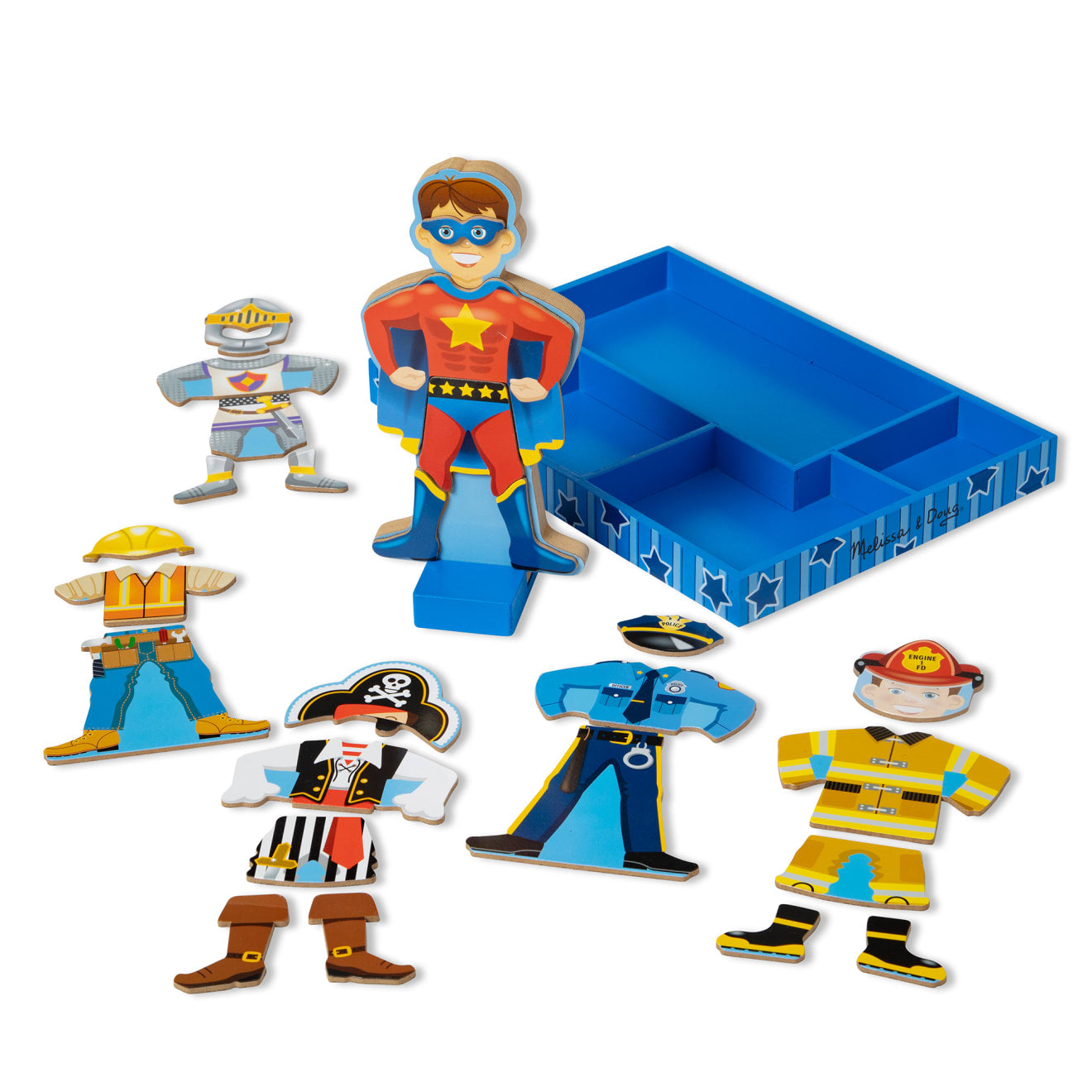 Melissa & doug clearance magnetic dolls