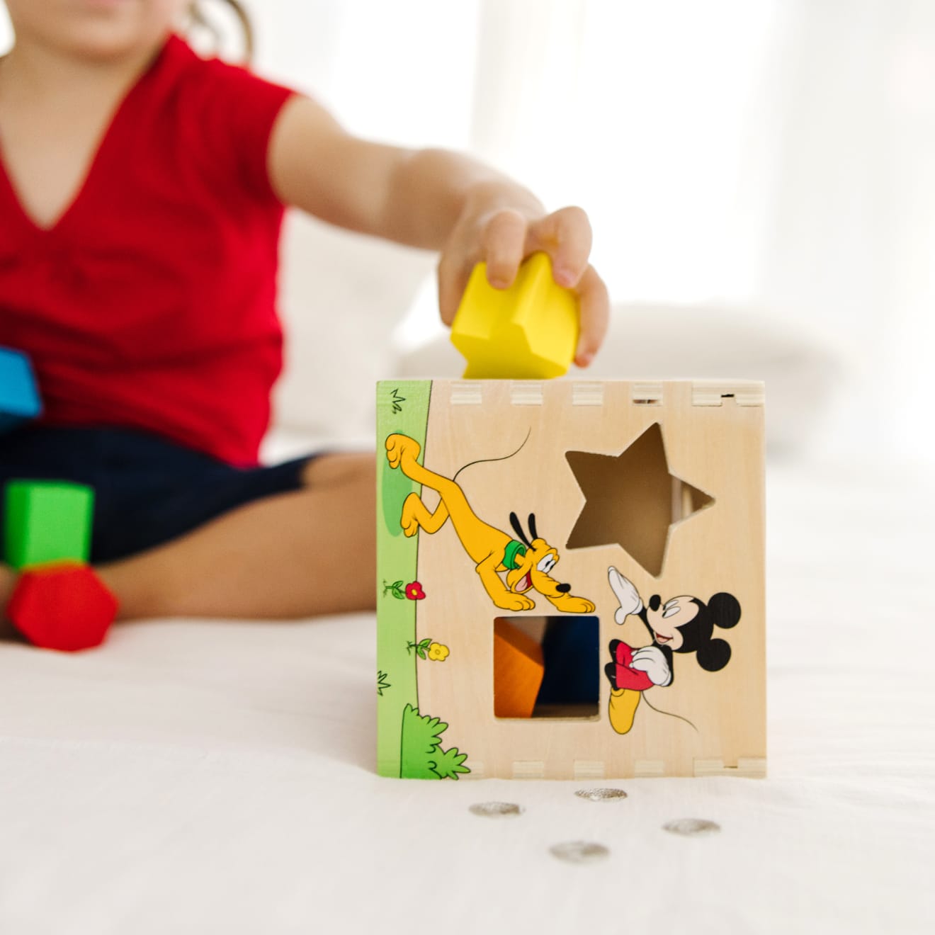 Mickey mouse deals shape sorter