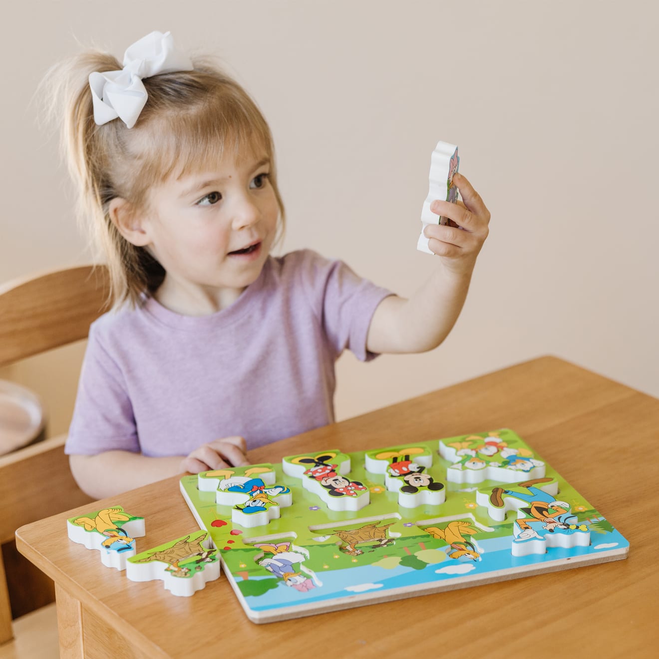 Disney wooden best sale puzzles for toddlers