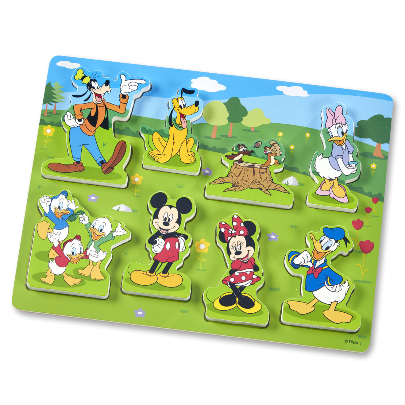 Disney Mickey Mouse Wooden Chunky Puzzle