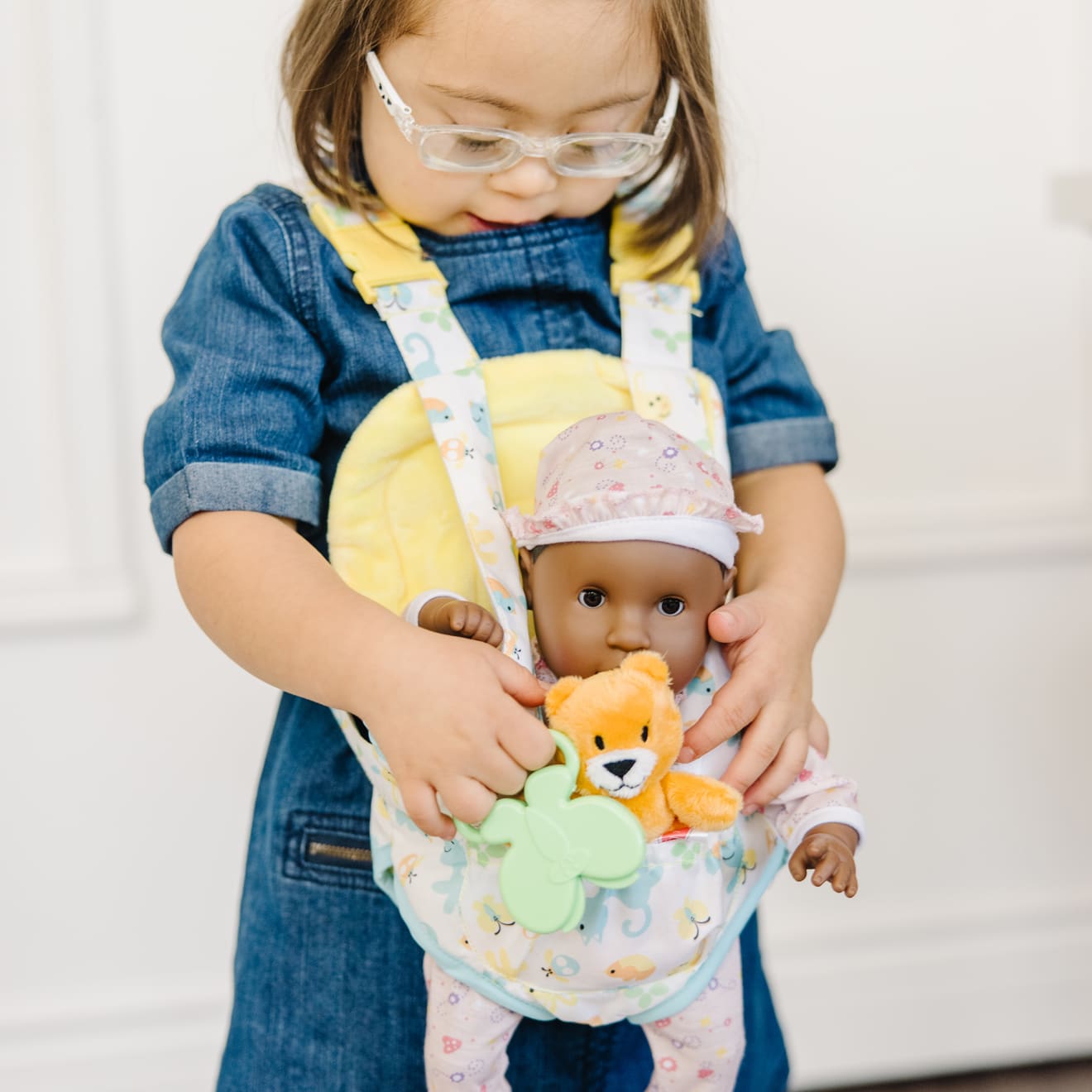 Baby doll with carrier set online