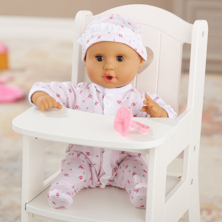 Melissa & Doug Mine to Love Gabrielle 12 Poseable Baby Doll With Romper, Hat