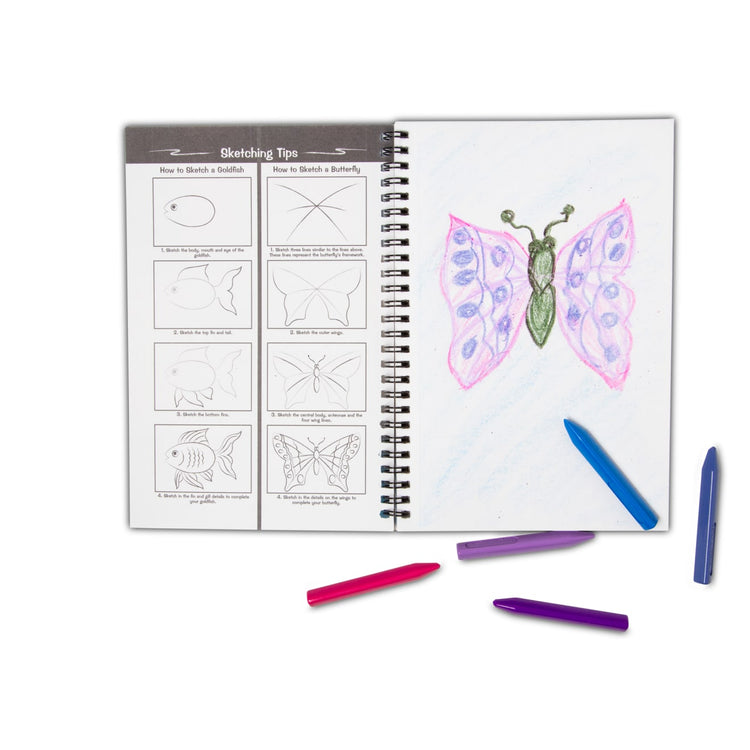 Mini Sketch Book: Travel Size Notebook Drawing Pad for Kids, Adults, and  Professionals