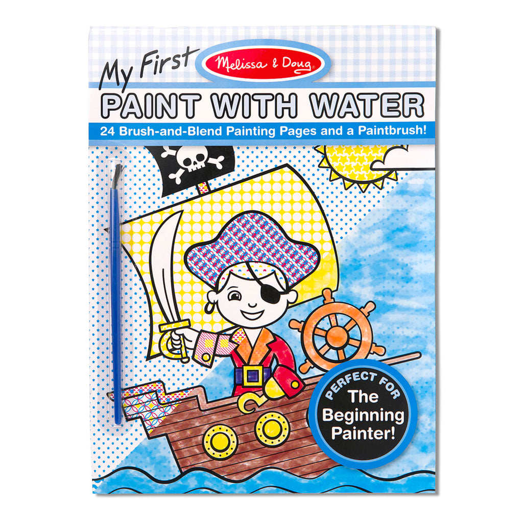 Melissa & Doug My First Paint With Water Coloring Book: Animals (24  Painting Pages) - FSC-Certified Materials