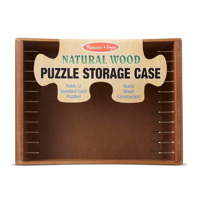 Natural Wood Puzzle Case