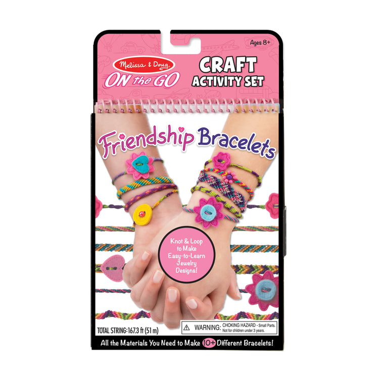 spread the love: heart pattern friendship bracelets