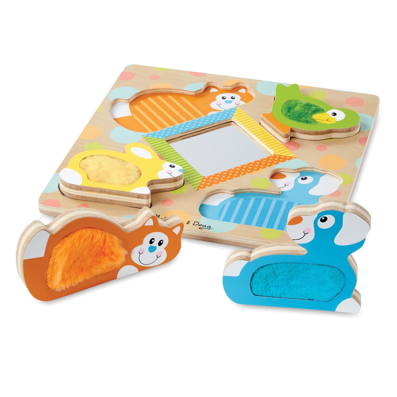 Melissa and doug store touch and feel puzzle