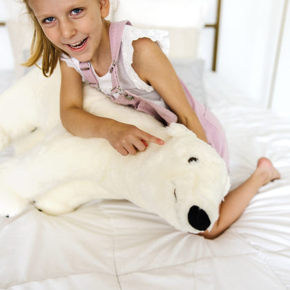 Giant Stuffed Animal Polar Bear | Melissa & Doug