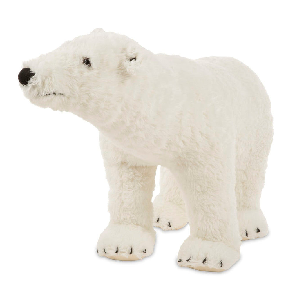 MELISSA & DOUG White Glacier Polar Bear 12 Plush Stuffed Animal Toy #7609